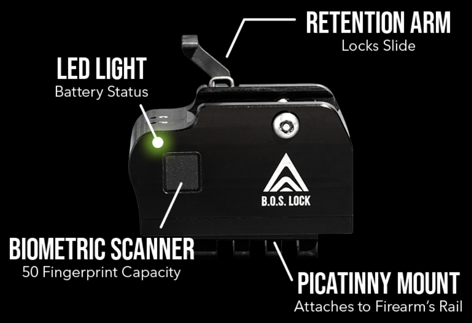 fingerprint gun lock
